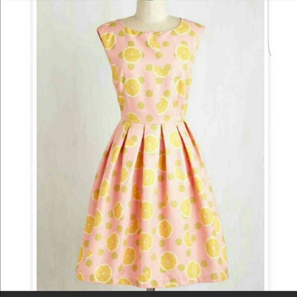 Dear Creatures Lemon Dress